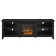 Pemberly Row Modern Wood Fireplace TV Stand for TVs up to 70
