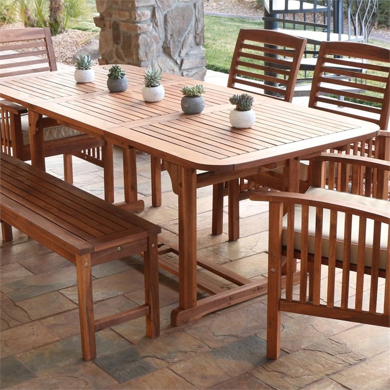 shorea outdoor dining table