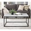 Pemberly Row Open Box Coffee Table in Marble