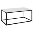 Pemberly Row Open Box Coffee Table in Marble