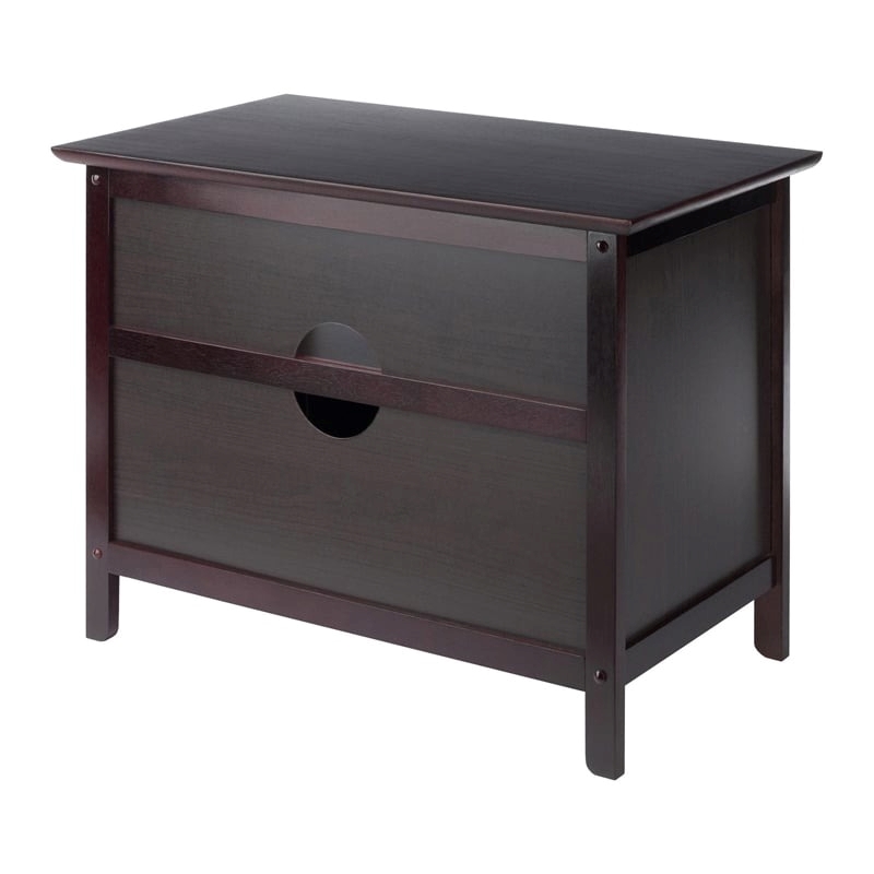 Pemberly Row Transitional Solid Wood TV Stand for TVs up to 32