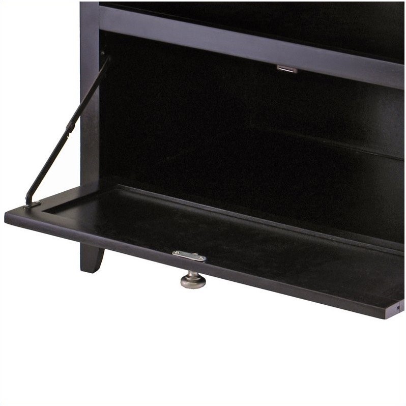 Pemberly Row Transitional Solid Wood TV Stand for TVs up to 32