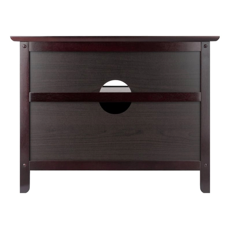 Pemberly Row Transitional Solid Wood TV Stand for TVs up to 32