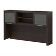 Pemberly Row 60W Hutch in Mocha Cherry