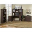Pemberly Row 60W Hutch in Mocha Cherry