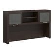 Pemberly Row 60W Hutch in Mocha Cherry