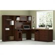 Pemberly Row 3 Piece Office Set in Cherry