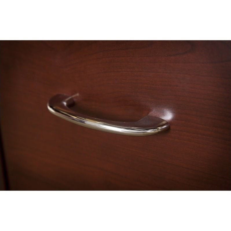 Pemberly Row 3 Piece Office Set in Cherry