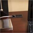 Pemberly Row 3 Piece Office Set in Harvest Cherry