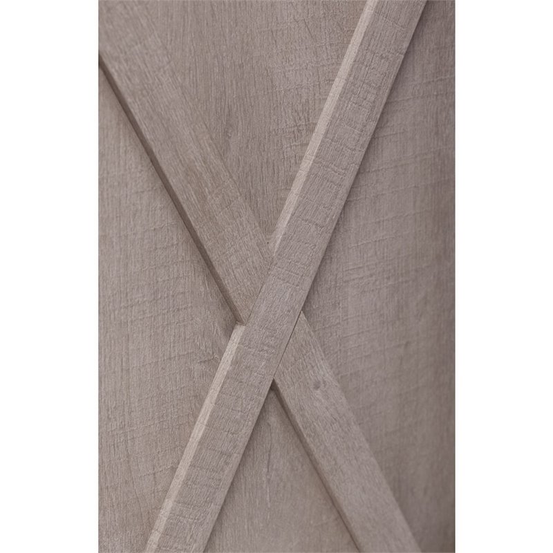 Pemberly Row 2-Piece Engineered Wood Computer Desk & File Cabinet in Gray