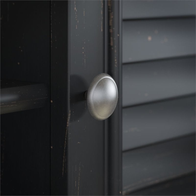 Pemberly Row 3 Piece Office Set in Antique Black