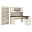 Pemberly Row 3 Piece Office Set in Antique White