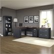 Pemberly Row 3 Piece Office Set in Antique Black