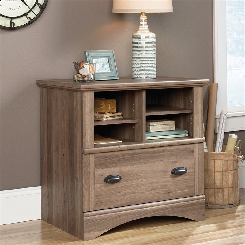 Pemberly Row 1 Drawer Lateral File Cabinet In Salt Oak Pr 1711993