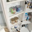 Pemberly Row 2-Door Modern Engineered Wood Storage Cabinet in Soft White