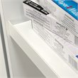 Pemberly Row 2-Door Modern Engineered Wood Storage Cabinet in Soft White