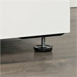 Pemberly Row 2-Door Modern Engineered Wood Storage Cabinet in Soft White