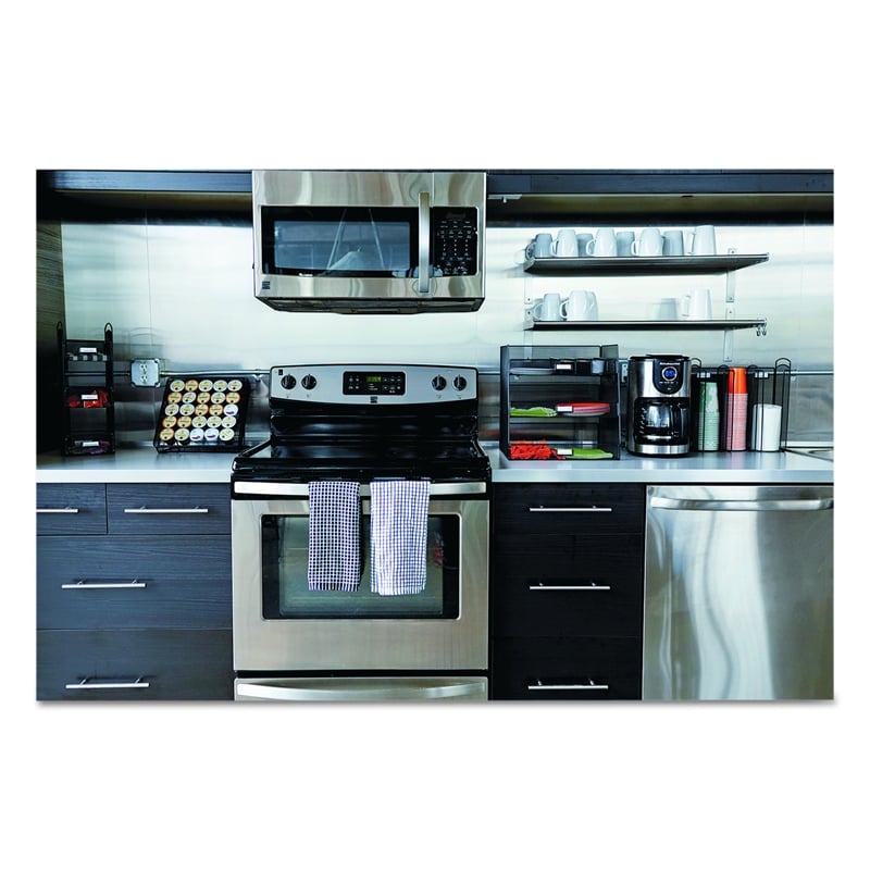 Pemberly Row Cup and Lid Holder in Black