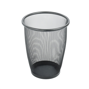 Pemberly Row Mesh Medium Round Wastebasket (Set of 3)