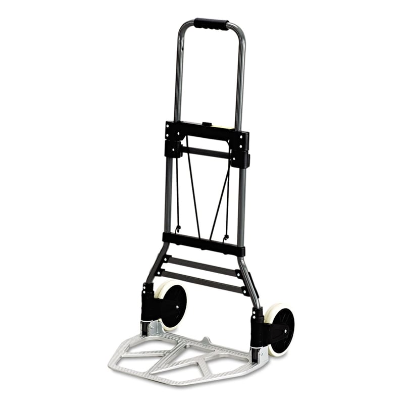Pemberly Row Collapsible Hand Truck in Silver