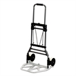 Pemberly Row Collapsible Hand Truck in Silver