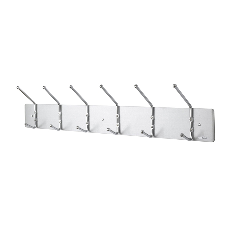 Pemberly Row Wall Rack 6 Hook Wall Coat Rack