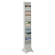Pemberly Row 23-Pocket Steel Magazine Rack