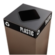 Pemberly Row Public Square Waste Lid for Recycling Receptacle Base
