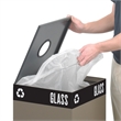 Pemberly Row Public Square Waste Lid for Recycling Receptacle Base