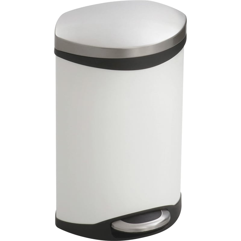 Pemberly Row Receptacle - 3 Gallon in White