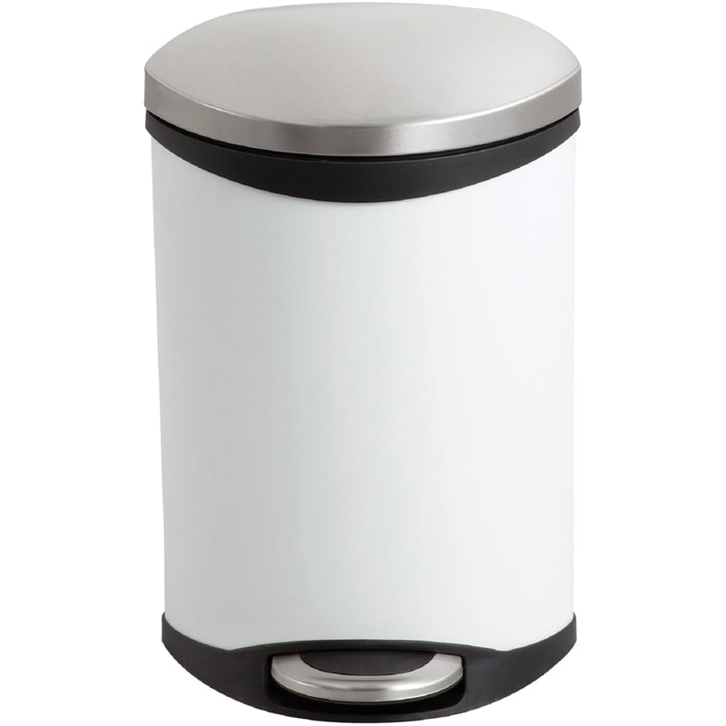 Pemberly Row Receptacle - 3 Gallon in White