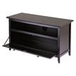 Pemberly Row Transitional Solid Wood TV Stand for TVs up to 42