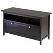 Pemberly Row Transitional Solid Wood TV Stand for TVs up to 42
