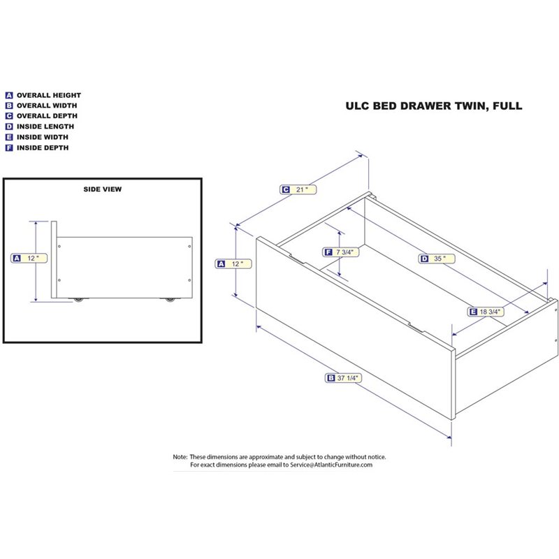 Pemberly Row Solid Hard Wood Under-Bed Drawers with Rollers in White (Set of 2)