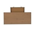 Pemberly Row 1 Drawer Transitional Wood Desk in Driftwood Brown