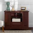 Pemberly Row Transitional Wood Console with Storage for TVs up to 42