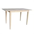 Pemberly Row Unfinished Shaker Wood Counter Height Dining Table