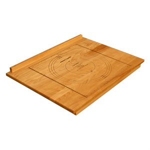 pemberly row over counter pastry cutting board in birch