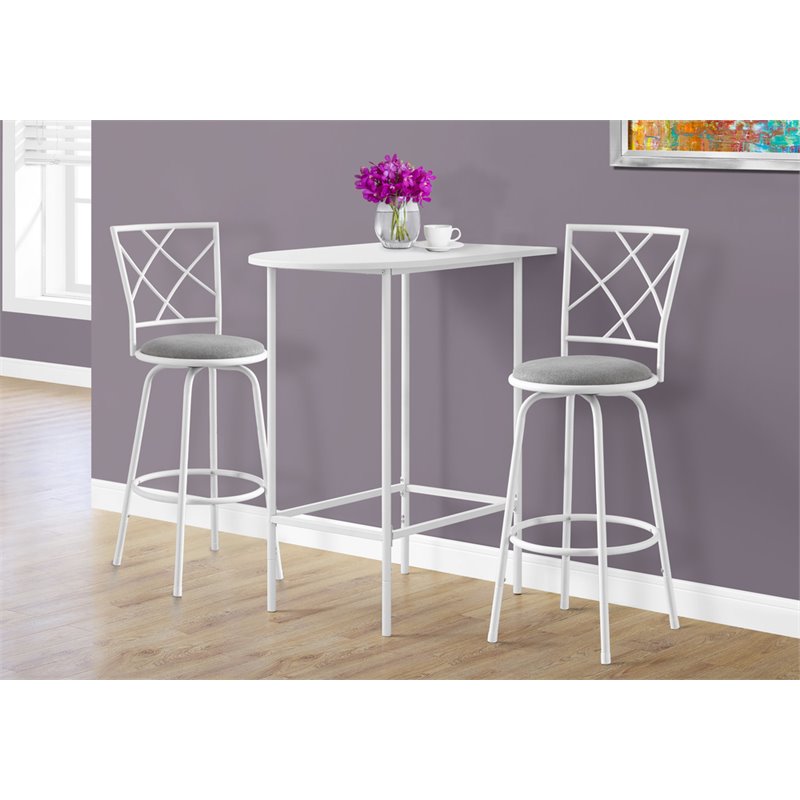 Pemberly Row Bar Table in White