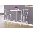 Pemberly Row Bar Table in White