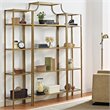 Pemberly Row 3 Piece Etagere in Gold