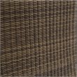 Pemberly Row 5 Piece Wicker Patio Sofa Set with Sangria Cushions