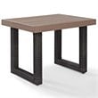 Pemberly Row Side Table in Brown