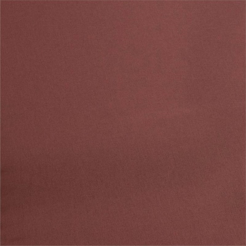 Pemberly Row Wicker Patio Chaise Lounge in Brown and Sangria