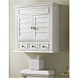 Pemberly Row Medicine Cabinet in White
