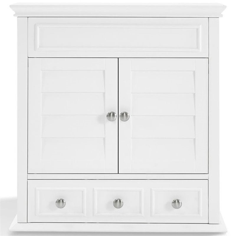 Pemberly Row Medicine Cabinet in White