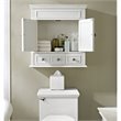 Pemberly Row Medicine Cabinet in White