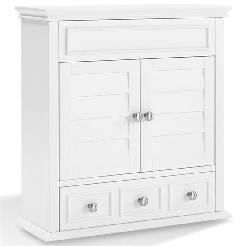 Pemberly Row Medicine Cabinet in White
