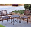 Pemberly Row 3 Piece Patio Conversation Set