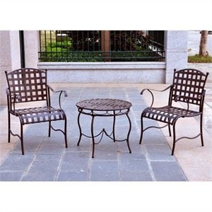 pemberly row 3 piece patio conversation set